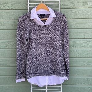 💕AB Studio layered look v neck 💕